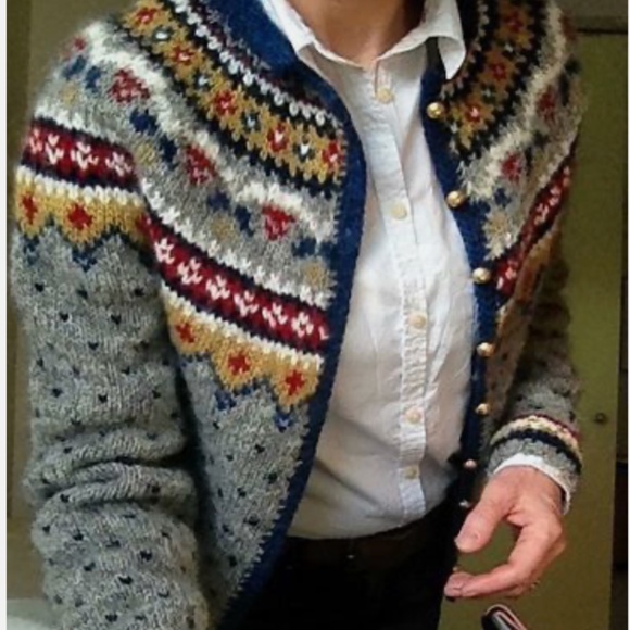 fair isle sweater women small - Picture 1 of 3